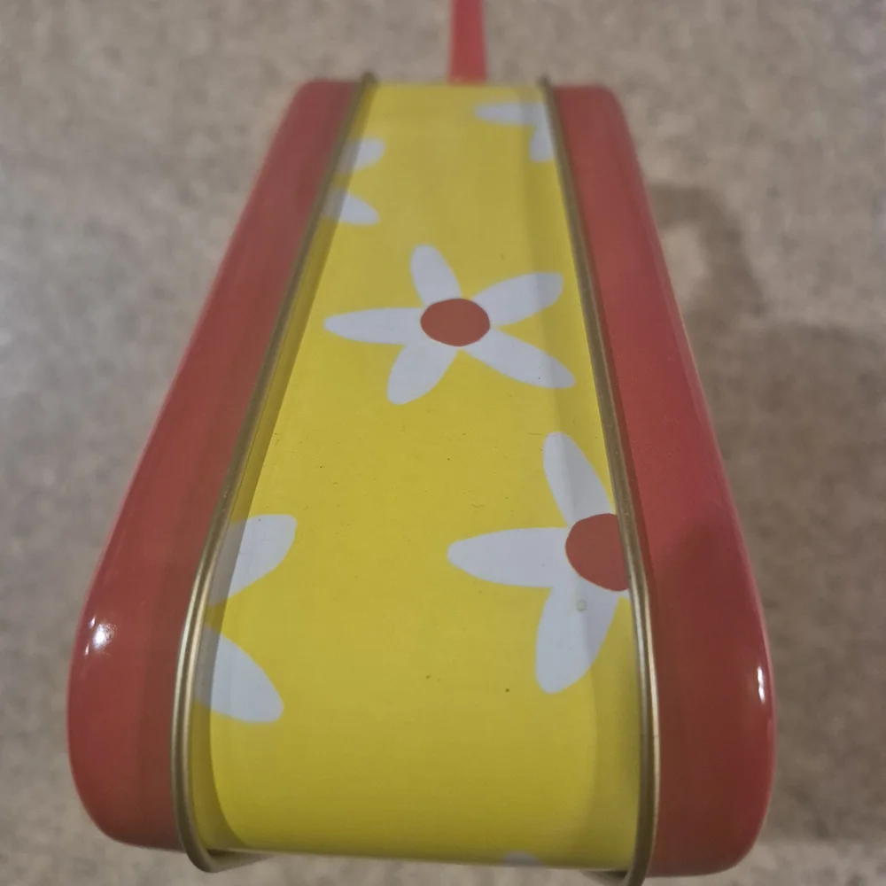 Best Friends Themed Food Storage Container Vintage Mini Tin Lunchbox